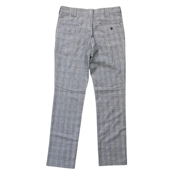 Moods of Norway Wool Glen Plaid Dress Pants Men's Tailored Norwegian Designer